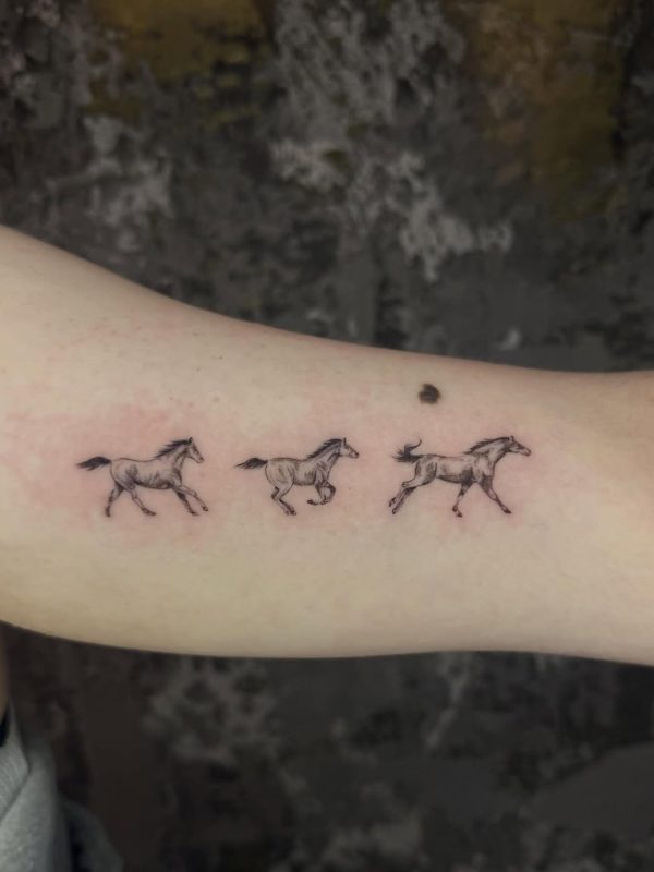 Running Horses