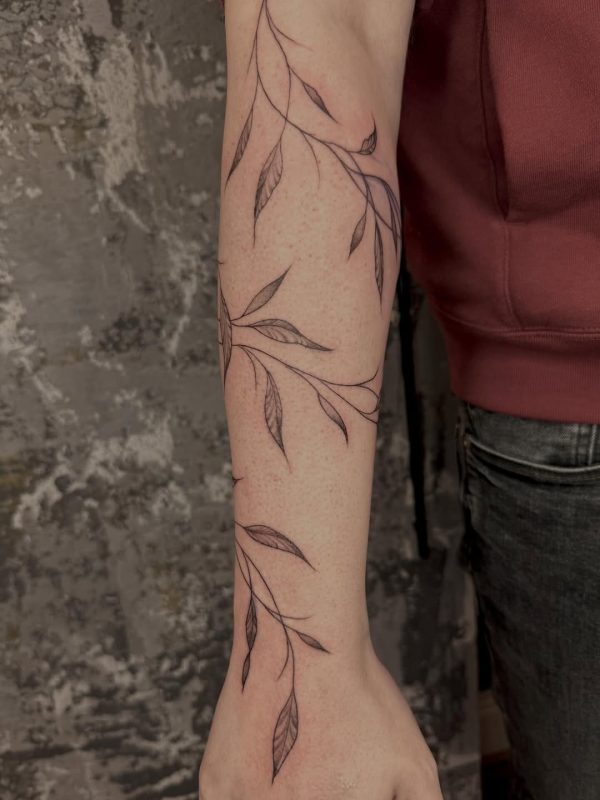 Delicate Leaf Branch