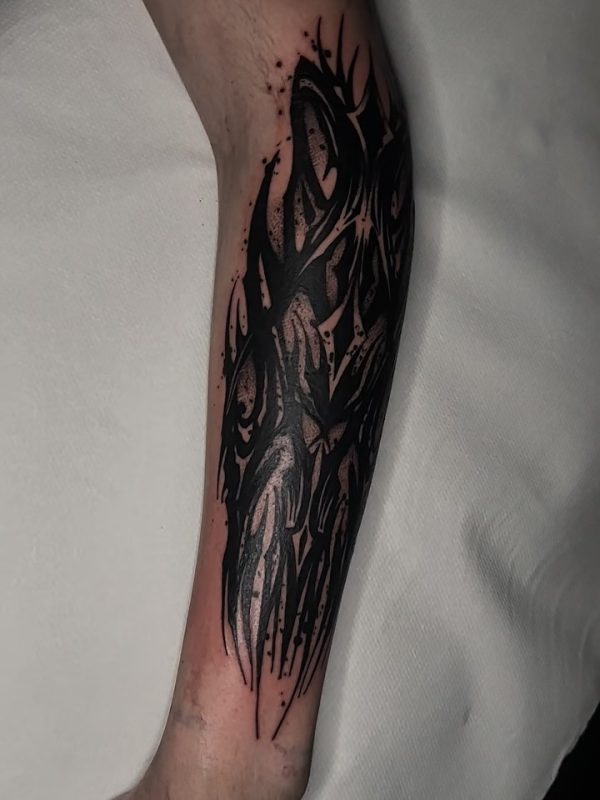 Abstract Blackwork