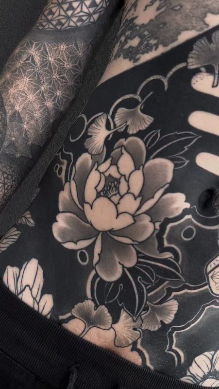 Floral Blackwork