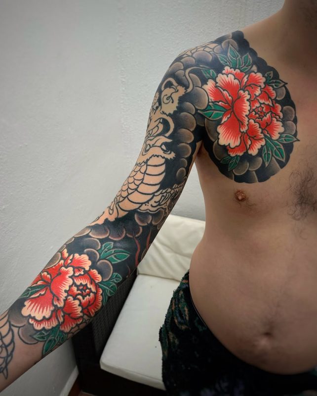 Japanese Floral Sleeve