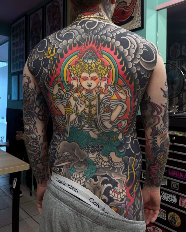 Buddhist Backpiece