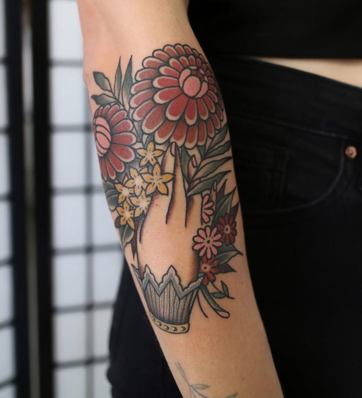 Floral Hand
