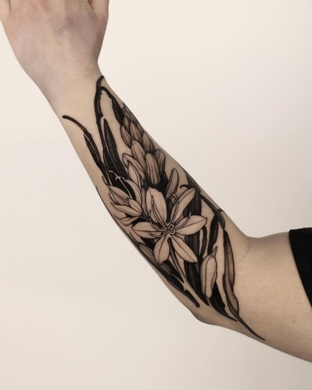 Floral Blackwork