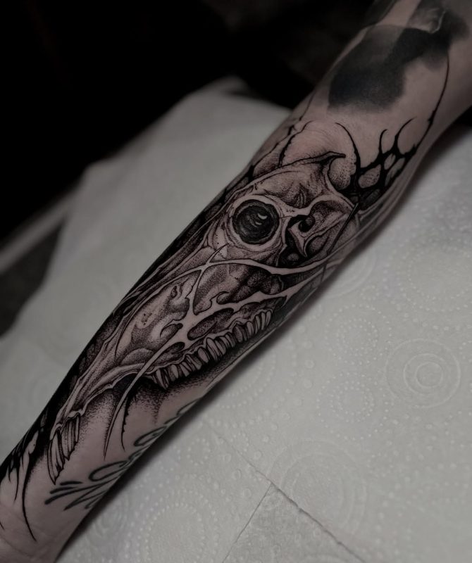 Skull Forearm
