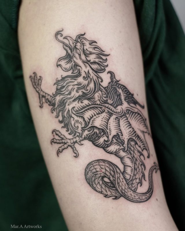 Etching Dragon