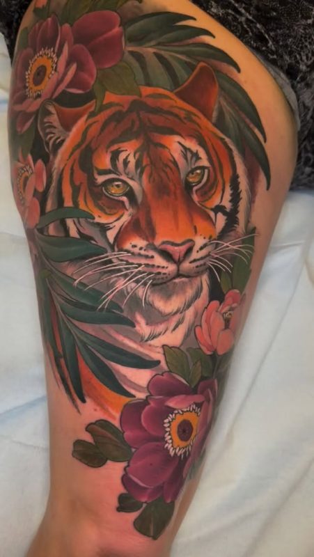 Tiger Floral