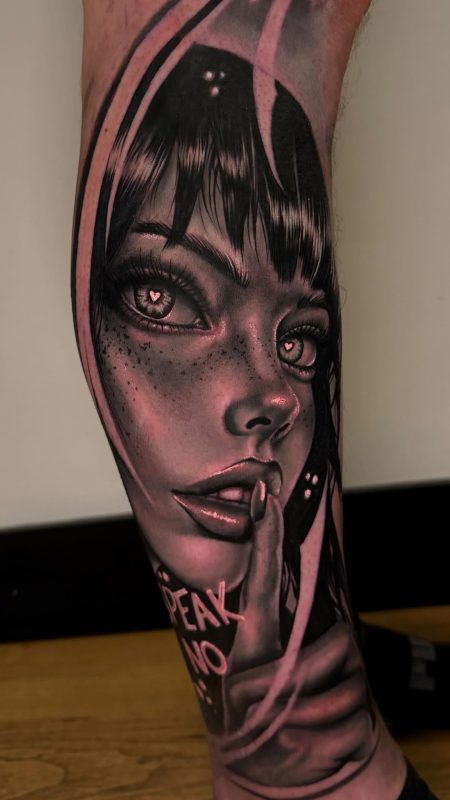 Silent Girl Portrait