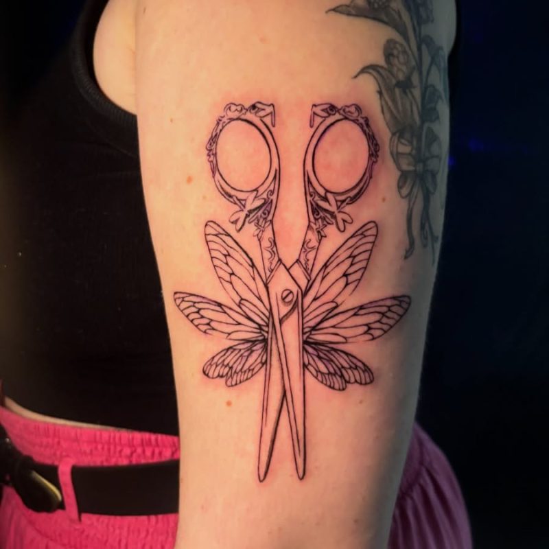 Scissors with Wings
