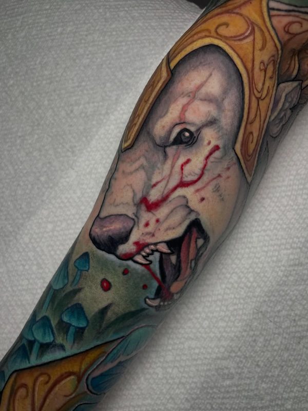 Bleeding Wolf