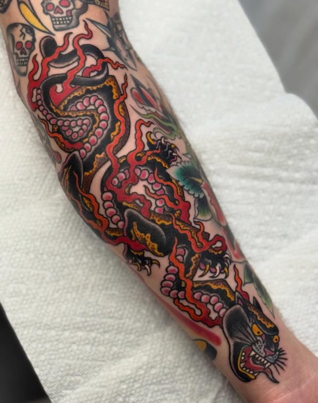 Flaming Panther