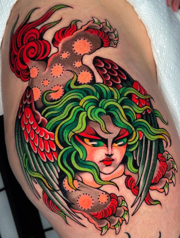 Medusa Neo-Traditional