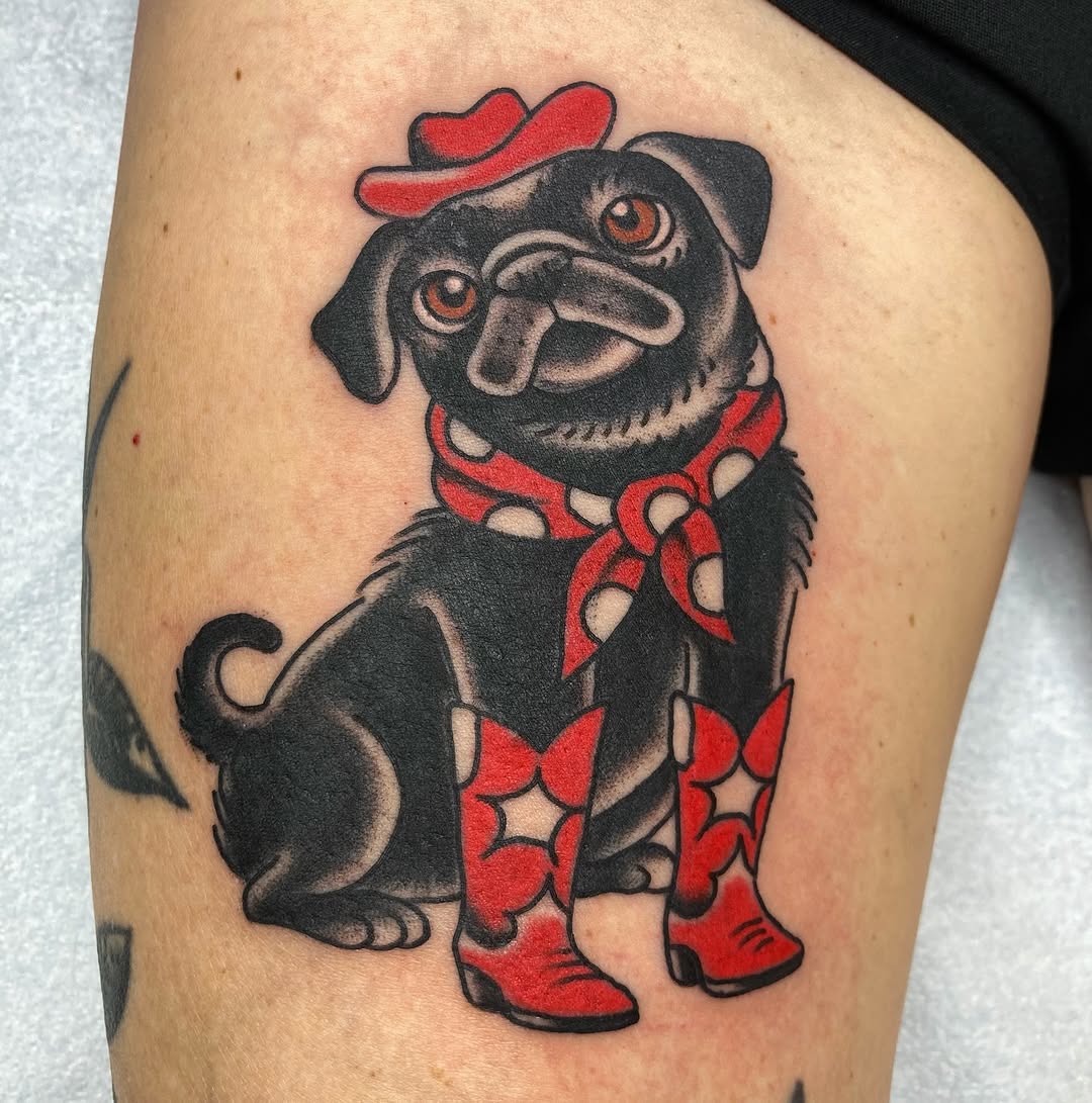 Cowboy Pug
