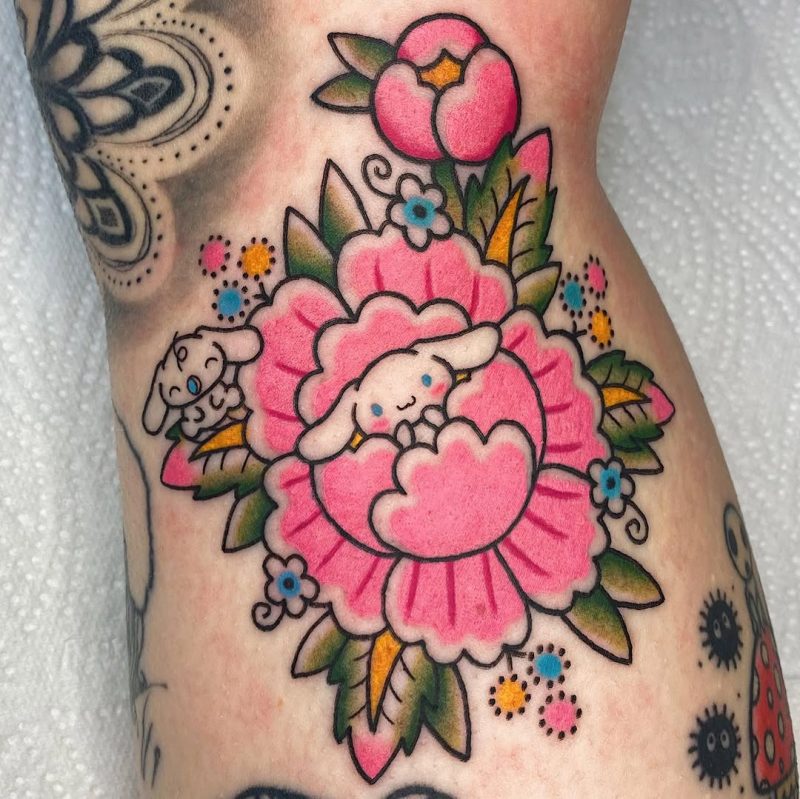 Cute Floral Bunny