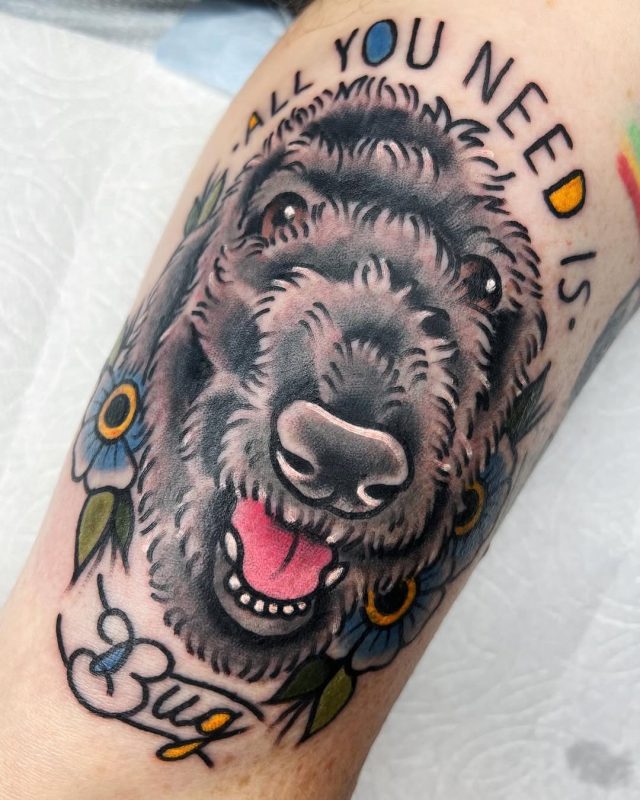 Happy Dog Portrait