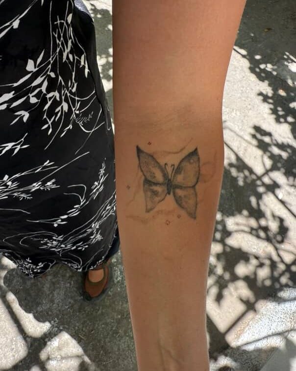 Shaded Butterfly