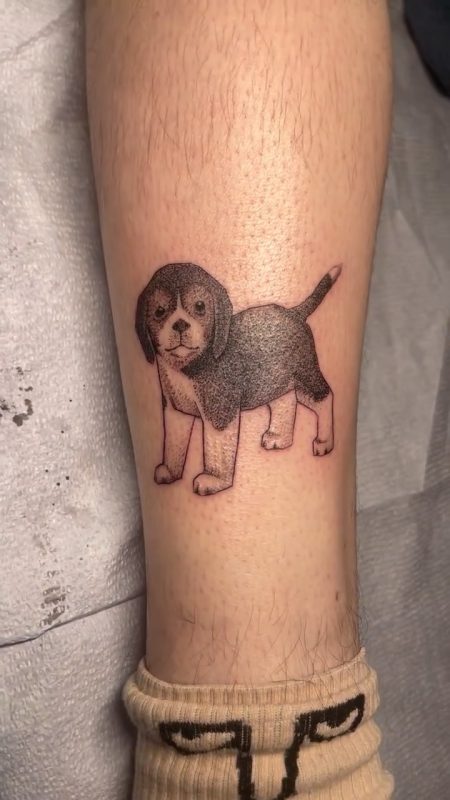 Dotwork Puppy