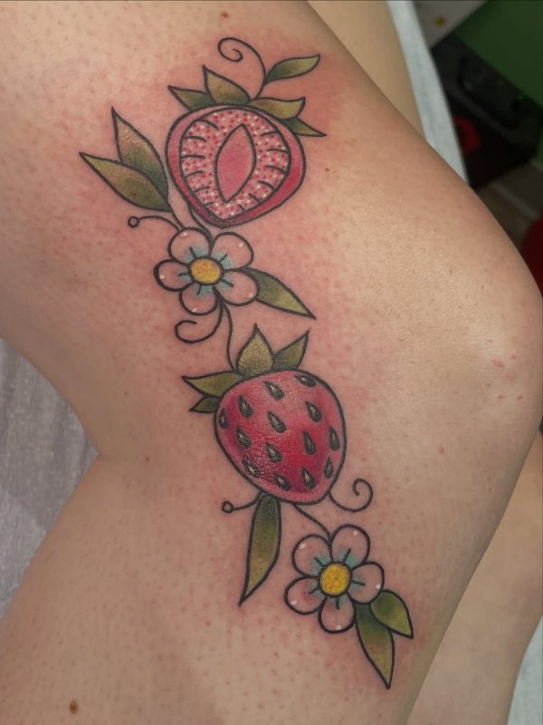 Strawberry Flowers