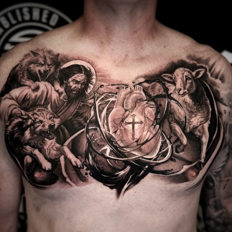 Sacred Heart Scene