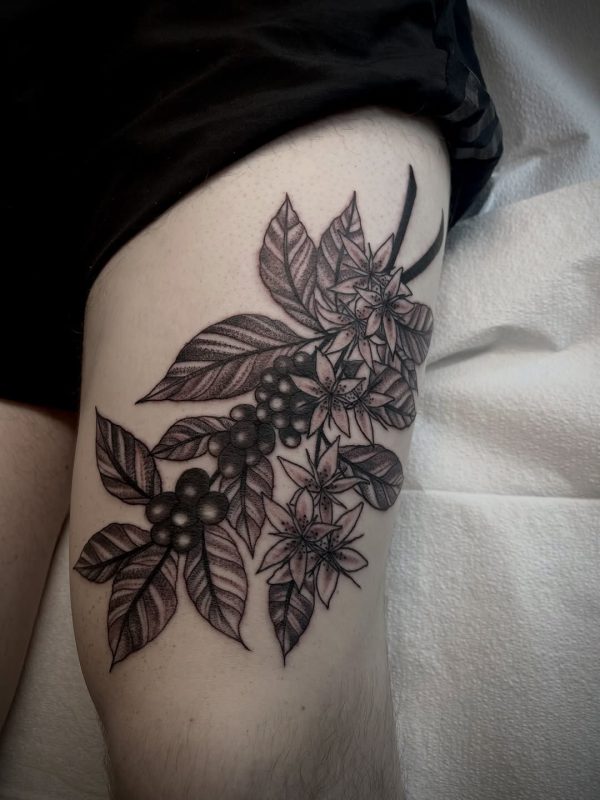 Floral Dotwork