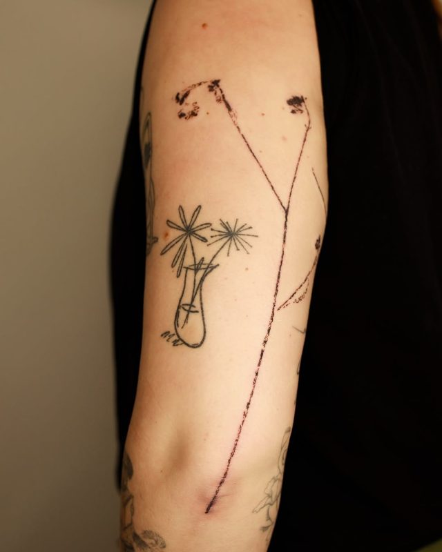Delicate Flower Stems