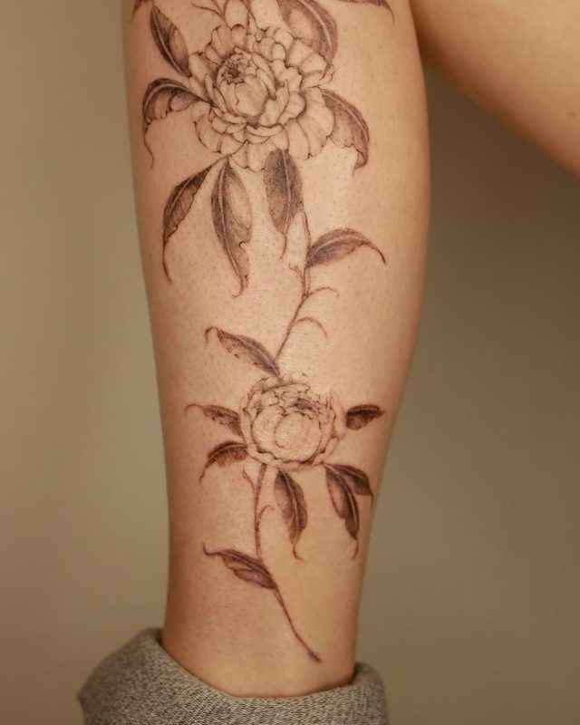Floral Etching