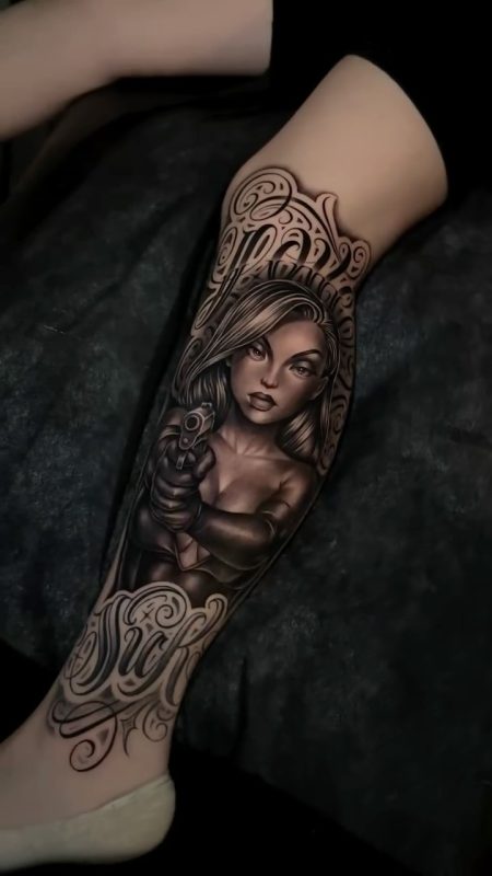Woman with Gun