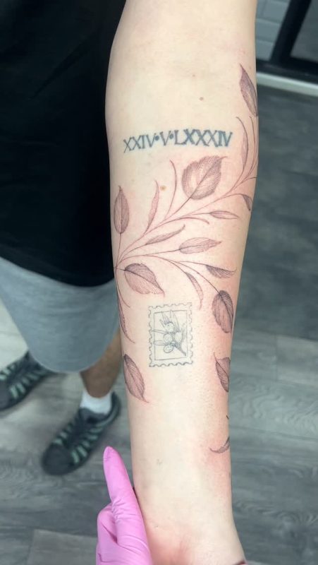 Delicate Leaf Branch