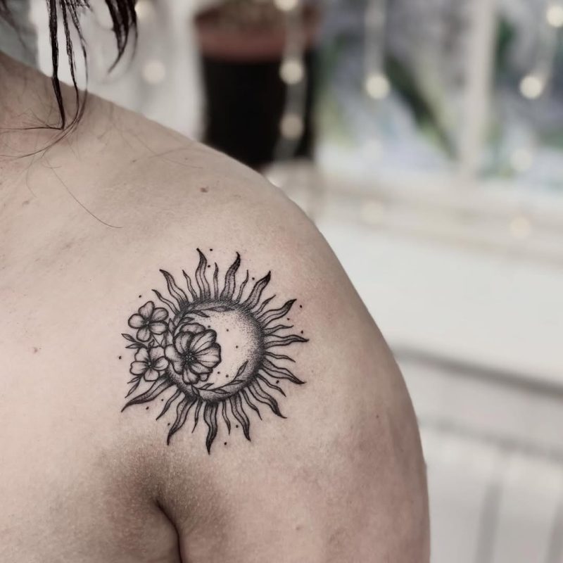 Sun Moon Flowers