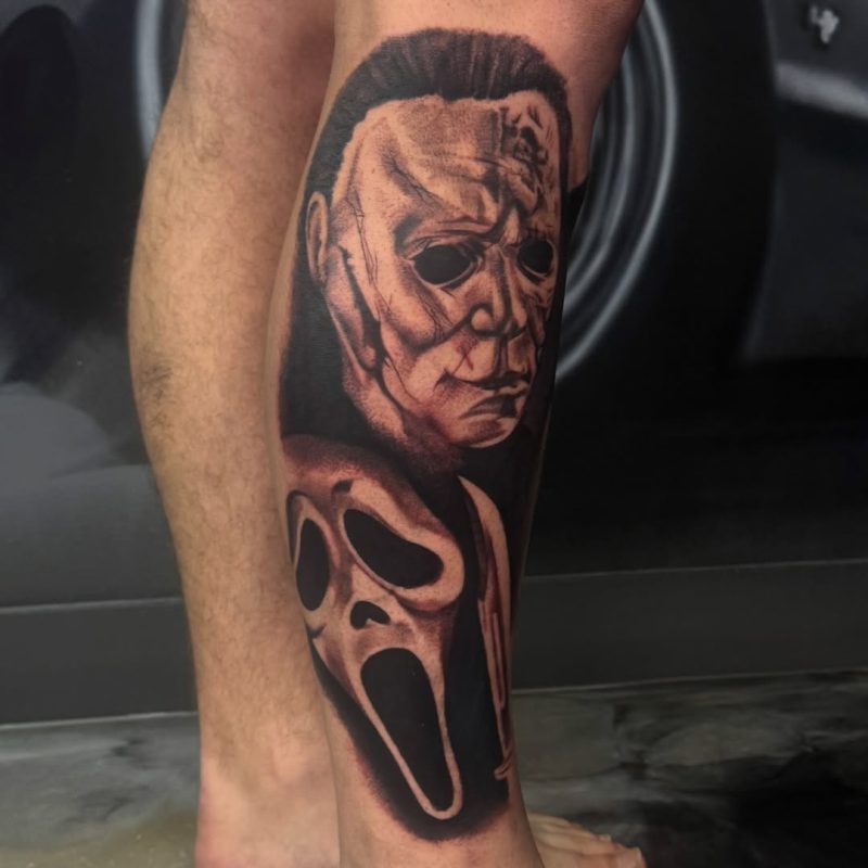 Horror Mask Portrait