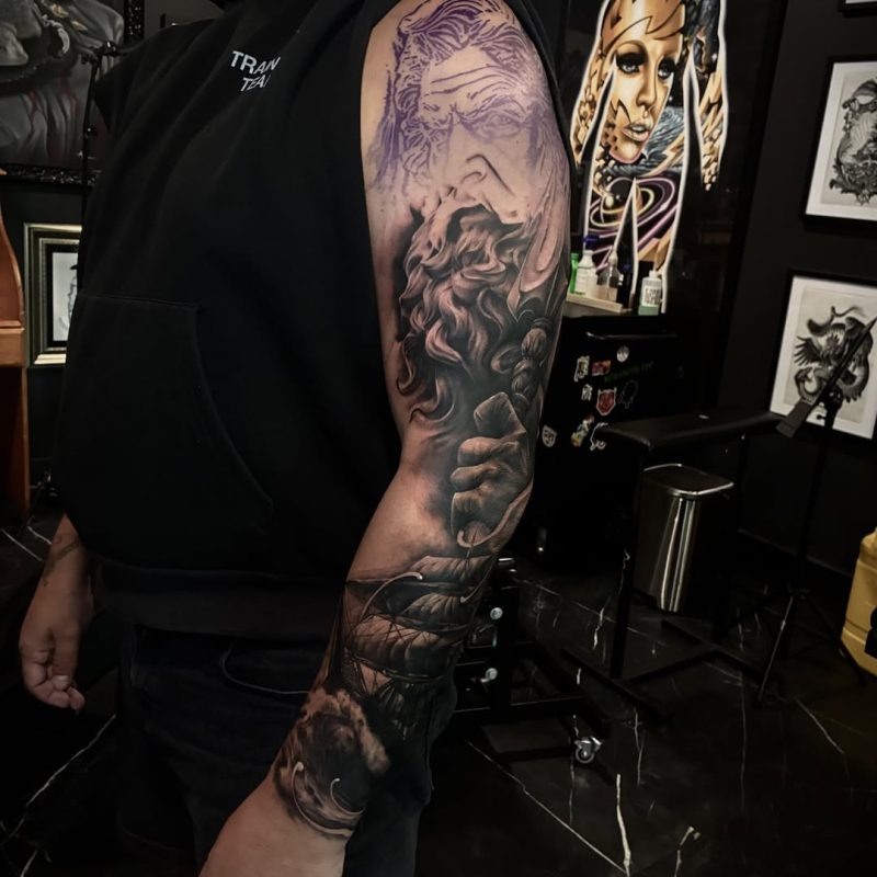 Sailor Portrait Sleeve
