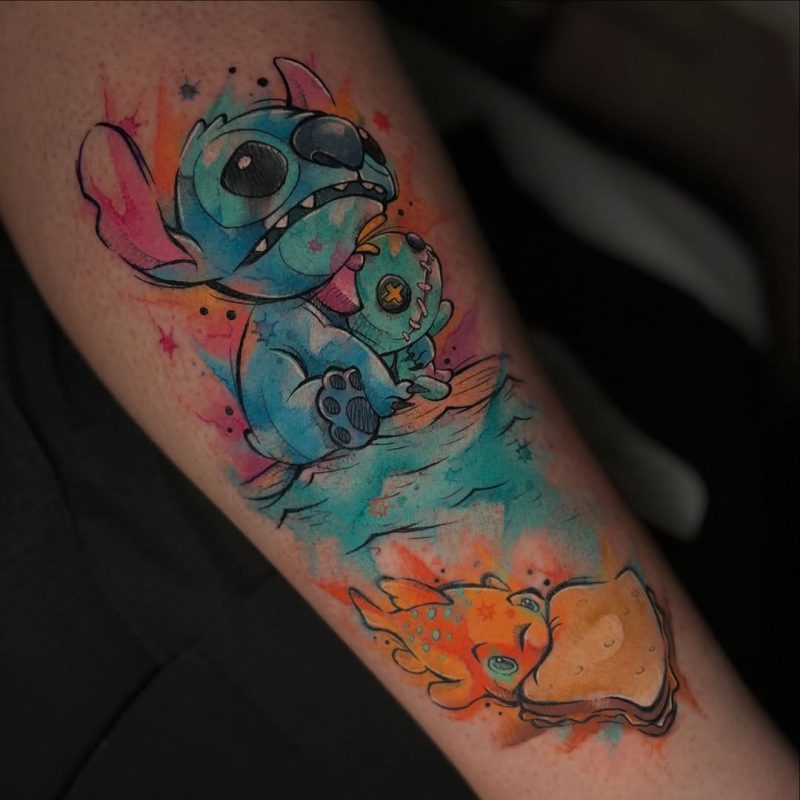 Watercolor Stitch