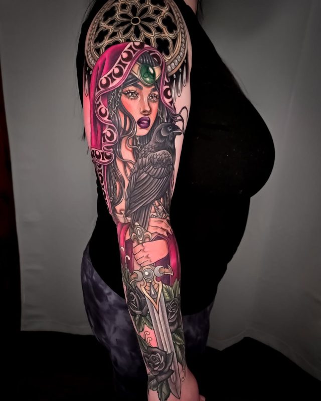 Mystic Woman Sleeve