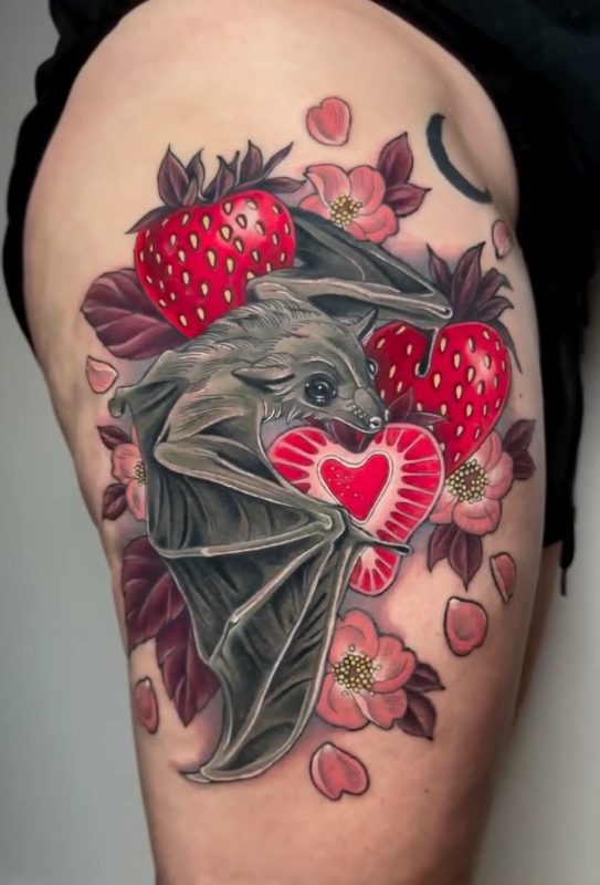 Bat and Hearts
