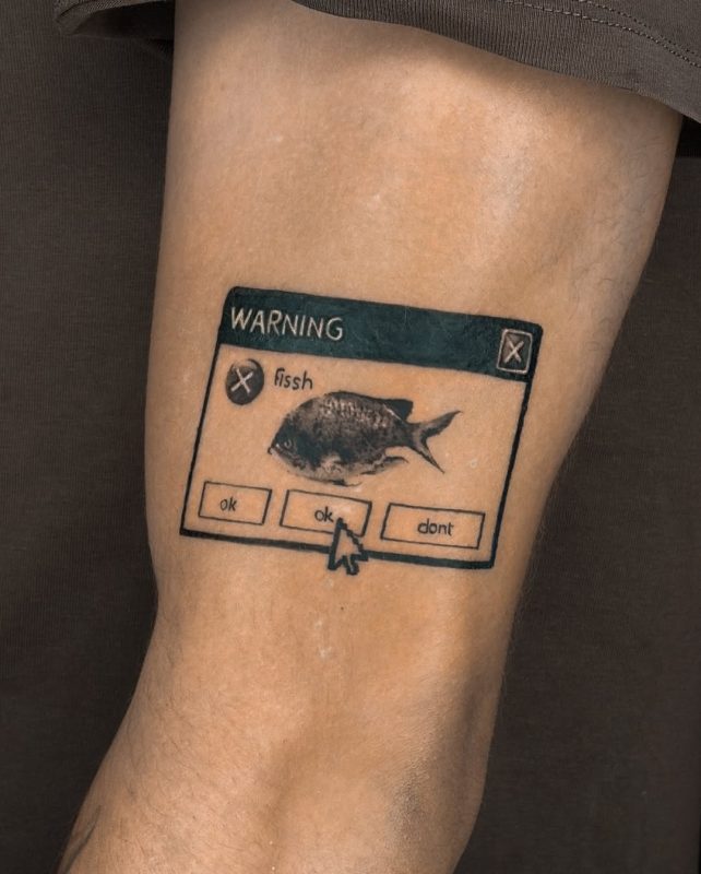 Warning Fish Popup