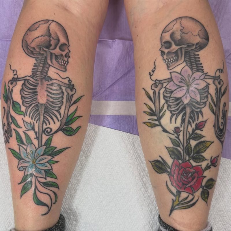 Skeleton Floral