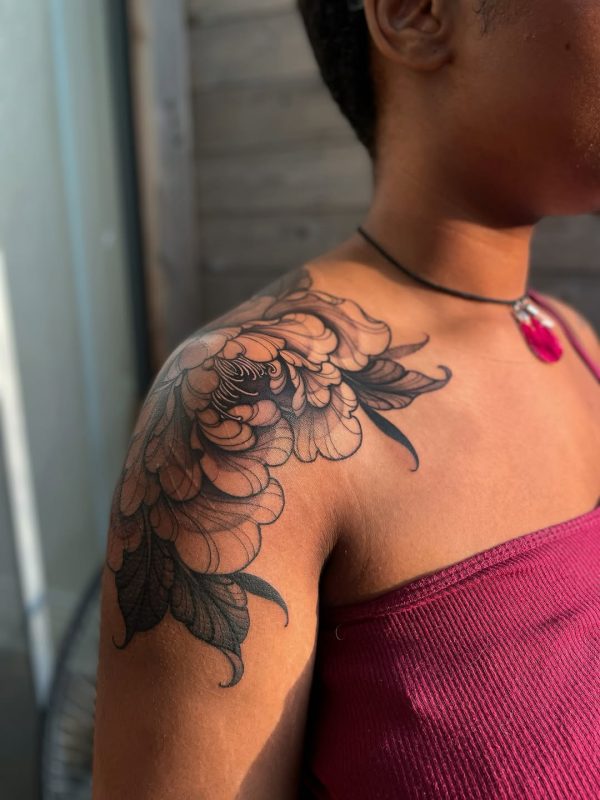 Floral Shoulder