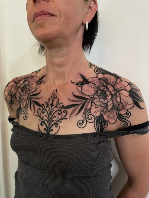 Floral Chest Piece