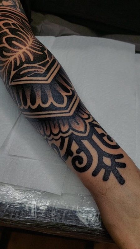 Blackwork Forearm