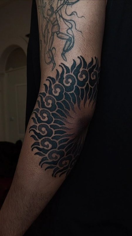 Dotwork Sunburst