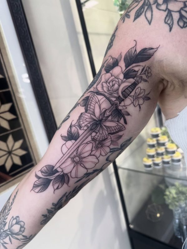 Sword and Flowers