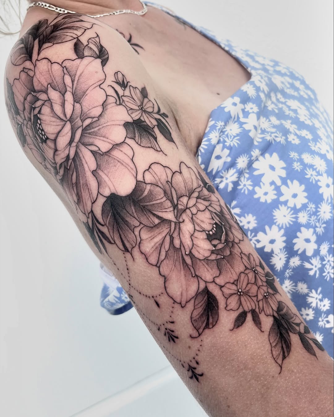 Floral Upper Arm