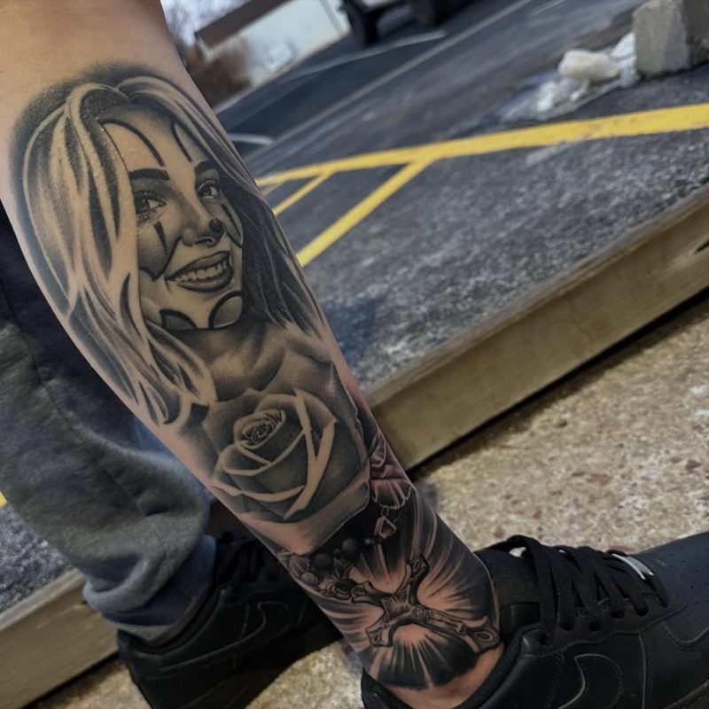 Clown Portrait Rose