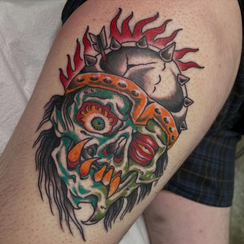 Spiked Skull