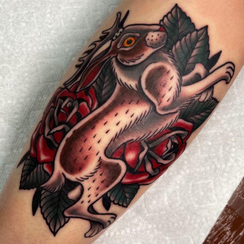 Hare and Roses
