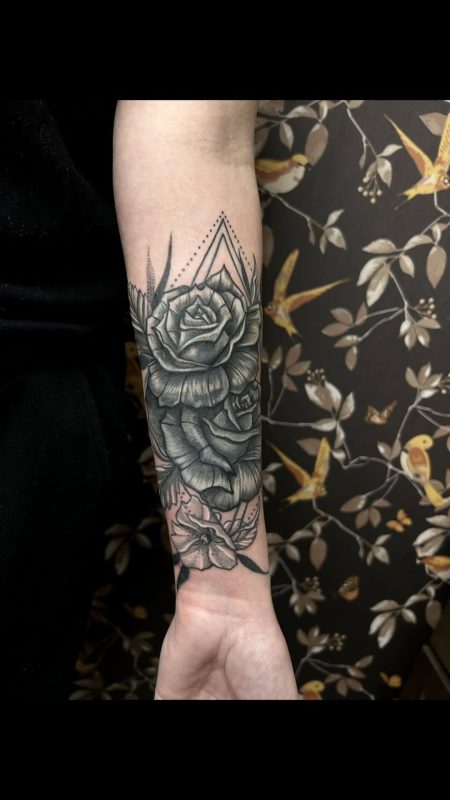 Black Gray Roses