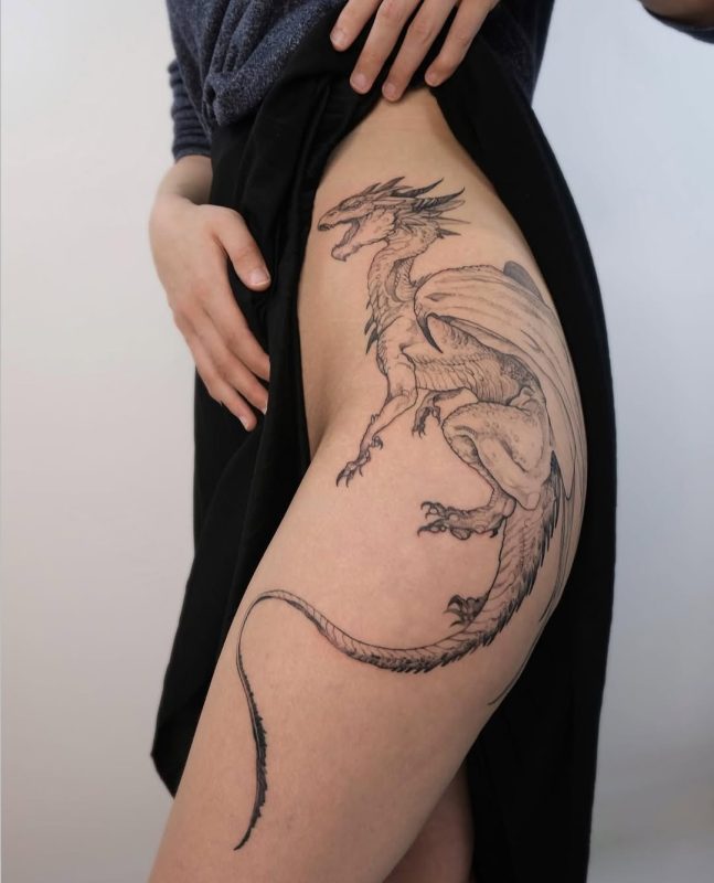 Detailed Dragon