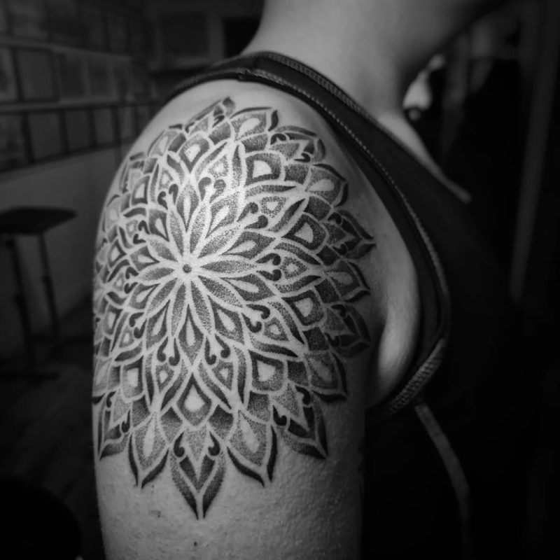 Dotwork Mandala