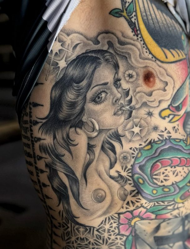 Smoking Woman