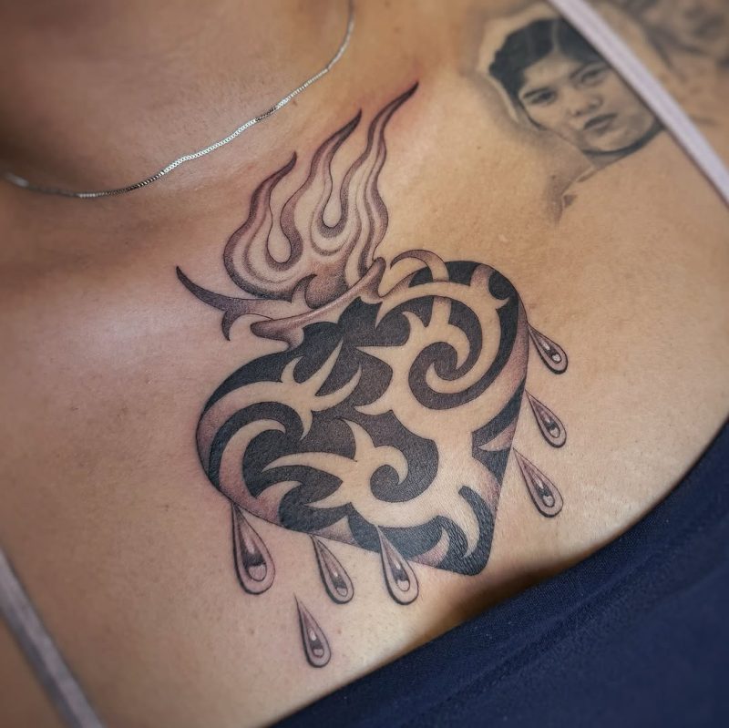 Tribal Sacred Heart